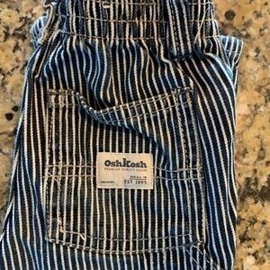 Vintage OshKosh Baby 12 month old pinstripe jeans pant